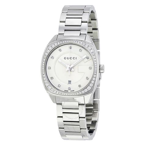 diamond watches gucci wome|stainless steel Gucci ladies watches.